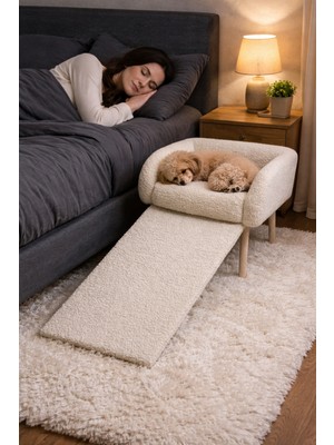 arge demo Rampaxl Köpek Rampası Köpek Yatağı ve Puf Iki Fonksiyonlu