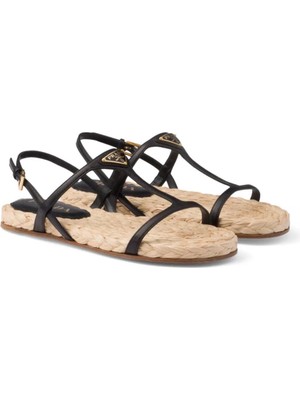 Prada Sport Deri Kadın Sandalet