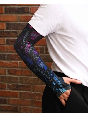 Hdswanky Oyuncu & Sporcu Yarım Eldivenli Kol Kolluk – Parmak Detaylı Arm Sleeve