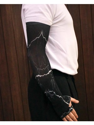 Hdswanky Oyuncu & Sporcu Yarım Eldivenli Kol Kolluk – Parmak Detaylı Arm Sleeve