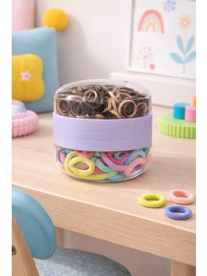 Nati Co Çocuk Saç Lastiği Kavanoz Seti –