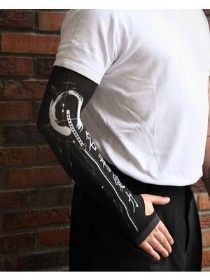 Hdswanky Oyuncu & Sporcu Yarım Eldivenli Kol Kolluk – Parmak Detaylı Arm Sleeve