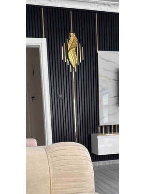 2.3 x 244 (1ADET)  Pleksi Gold Şerit Kendinden Yapışkanlı