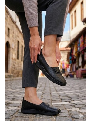 Pepita Z542 Anatomik Rahat Esnek Hakiki Deri Kadın Ayakkabı