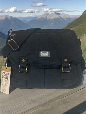 Old Cotton Cargo Vintage Salaş Kaliteli Unisex Günlük Gezi Kamp Okul Postacı Omuz Çantası Nico 32 cm x 30 cm