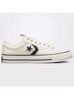 Converse Star Player 76 Premıum Canvas Bej Erkek Sneaker A01608C-102