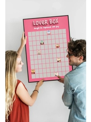 Aesco Sevgili ile Yapılacak 100 Şey - Kazı Kazan Posteri