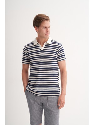 Cazador Erkek T-Shirt 40330 Lacivert