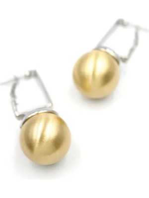 Aesco Top Küpe - Altın