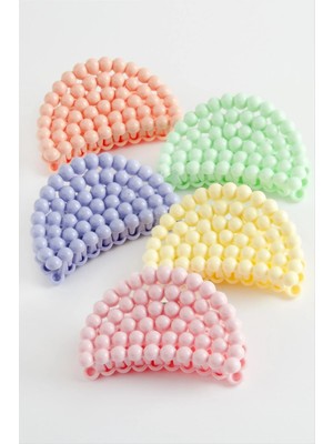 Aesco 8 cm Oval Renkli Mandal Toka 1 Adet