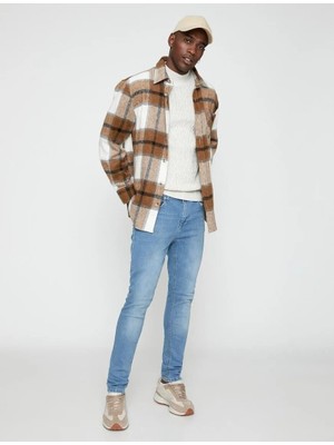 Koton Mıchael Erkek Jean Pantolon 6SAM40061ND Orta Indigo
