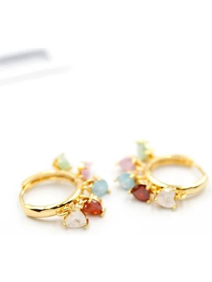 Aesco Shakira Kalp Küpe - Altın