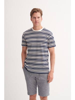 Cazador Erkek T-Shirt 40340 Lacivert