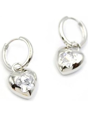 Aesco Kalp Küpe - Gümüş