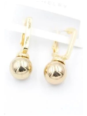 Aesco Top Küpe - Altın