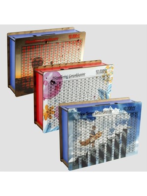 Aesco Parabox 10.000 Tl Kumbara Para Biriktirme Kutusu