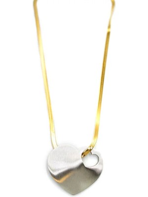 Aesco Kalp Kolye - Gümüş