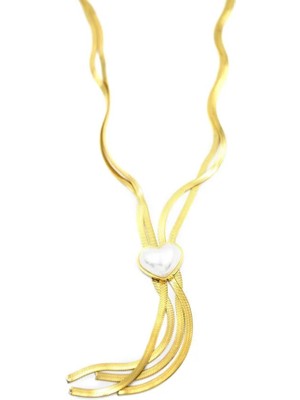 Aesco Kalp Kolye - Altın