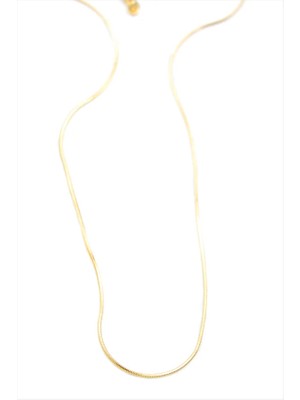 Aesco Xuping Yılan Zincir Kolye- 45 cm - Altın