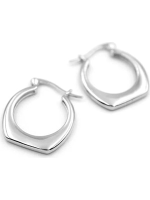 Aesco Halka Küpe - Gümüş