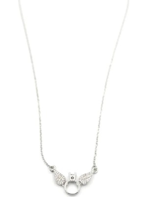 Aesco Melek Tektaş Kolye - Gümüş