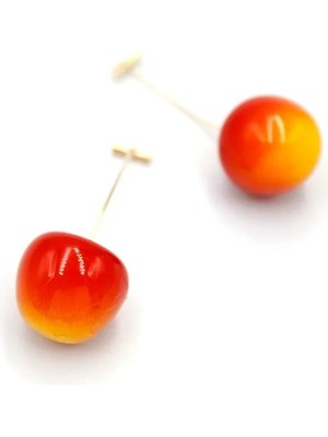 Aesco Kiraz Küpe - Çok Renkli