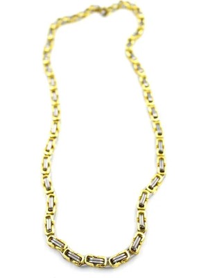 Aesco Kral Zincir Kolye - Altın