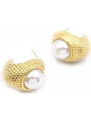 Aesco Inci Küpe - Altın