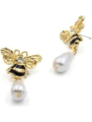 Aesco Arı Küpe - Altın