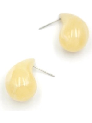 Aesco Damla Küpe - Krem