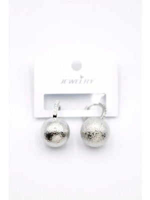 Aesco Top Küpe - Gümüş