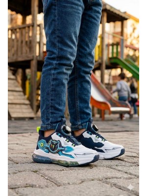 Pepino 2196 Anatomik Rahat Air Taban Akıllı Bağcık Erkek Çocuk Ayakkabı