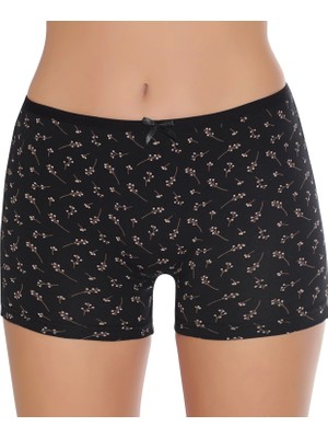 Gümüş 3098 12'li Kadın Likralı Empirme Boxer