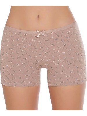 Gümüş 3098 12'li Kadın Likralı Empirme Boxer