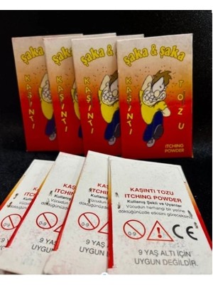 Çerçici 5 Adet Kaşıntı Tozu Şaka Kaşıntı Tozu Eğlence Şaka Amaçlı Toz