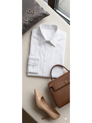 Jade Wear Slim Fit Dar Kesim Kadın  Gömlek