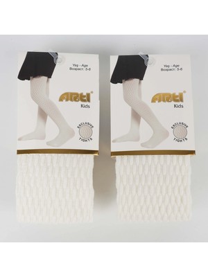 NessiWorld Homeros Kız Külotlu 300418 Beyaz