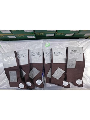 Emre Erkek Bambu Mevsimlik Soket Çorap 267 - 6 Adet