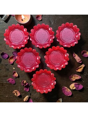 Kuzey Oyuncak 50 Adet Kırmızı Plastik Mumluk Tea Light Mum Için Kırmızı Mumluk Tealight Özel Tasarım Mumluk 7.5 cm