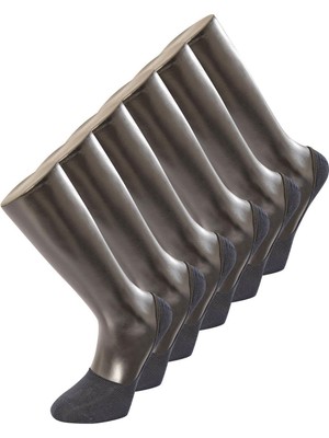 Türen Erkek Düz Babet Çorap 6'li Paket 9001/LACIVERT