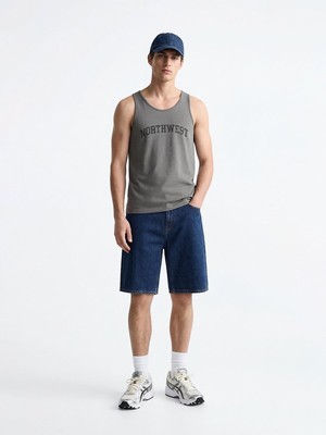 LTB Vintage Efektli Antrasit Atlet