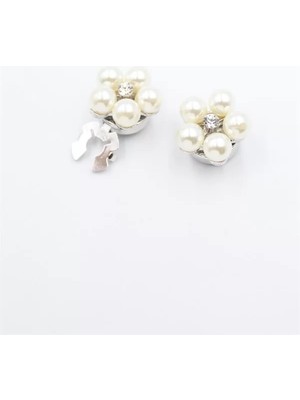 Aydogan's Incili Düğme Broşu - Gümüş