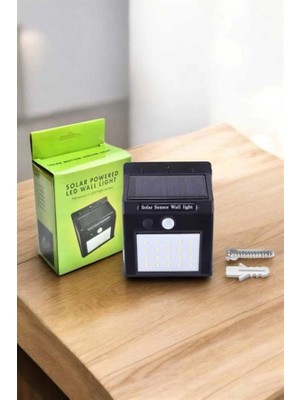 Pazarcan Mey Ithalat® Solar Güneş Panelli Sensörlü Lamba Tasarruflu