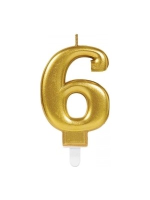 Pazarcan Mey Ithalat® 6 Rakam Mum Gold Renk