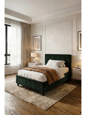 Dienni Hestia Değiştirilebilir Kumaşlı Demonte Metal Baza (Yatak ve Aksesuar Dahil Değildir)