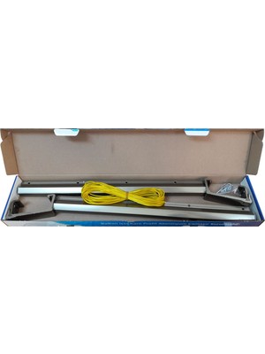Epilons Koral Alüminyum Balkon Çamaşır Kurutma Askılığı 80X30