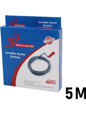 Epilons 5mt Susta Spral Lavabo - Gi̇der Açar