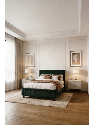 Dienni Hestia Değiştirilebilir Kumaşlı Demonte Metal Baza (Yatak ve Aksesuar Dahil Değildir)