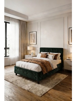 Dienni Hestia Değiştirilebilir Kumaşlı Demonte Metal Baza (Yatak ve Aksesuar Dahil Değildir)