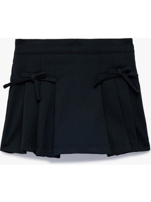 Koton Fiyonk Detaylı A Kesim Pileli Şort Etek